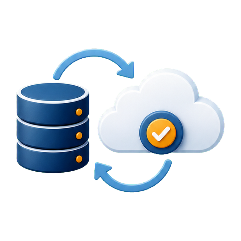Generated durable cloud sync icon